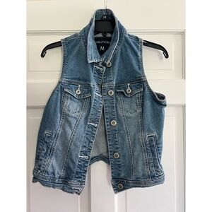 Denim vest